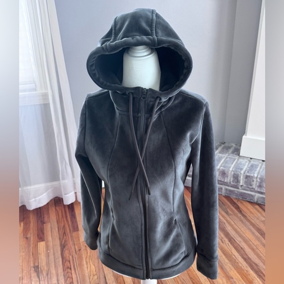 Gray Fleece Full Sip Hoodie - Picture 3 of 12